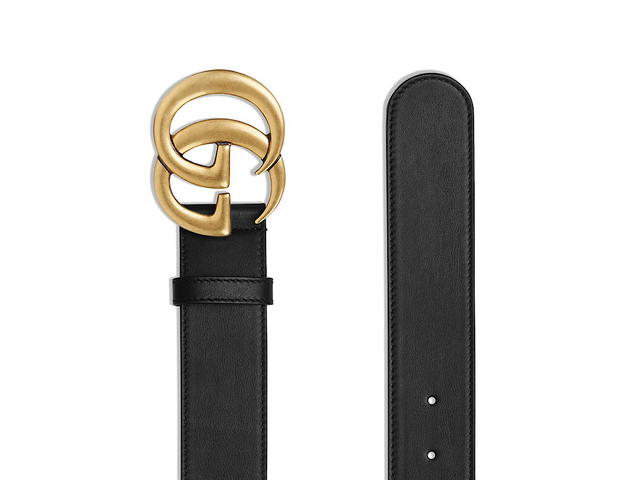 Gucci Gucci Gg Marmont Beltblack Leather - view 3