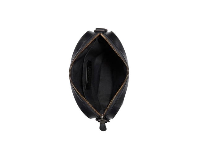 Coach Coach Houston Flight Bag In Signature Leather Black - view 3
