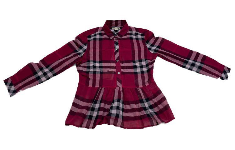 Burberry Burberry Shirts Women's Red