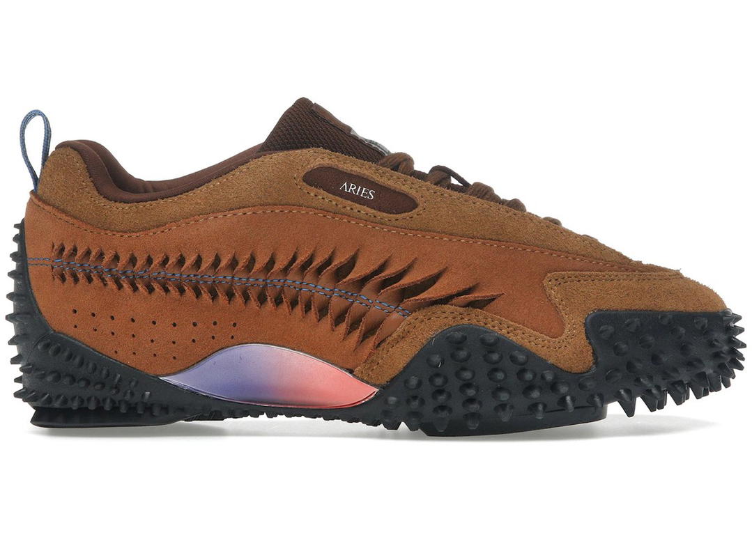 Puma Aries x Puma Mostro Suede Mahogany