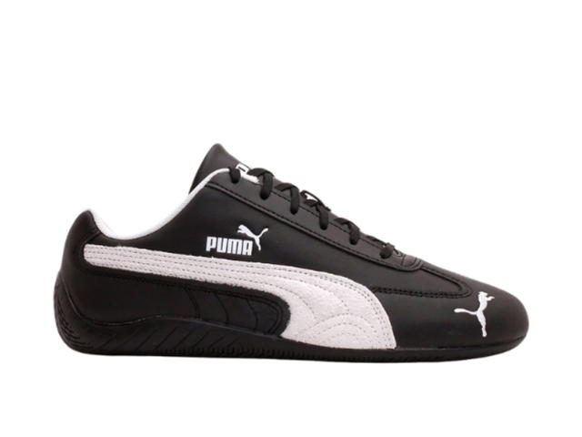 Puma Puma Speedcat Leather Sneakers Black White - view 1
