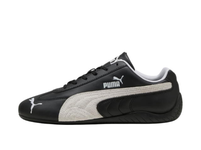 Puma Puma Speedcat Leather Sneakers Black White - view 2