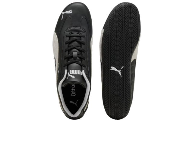 Puma Puma Speedcat Leather Sneakers Black White - view 4