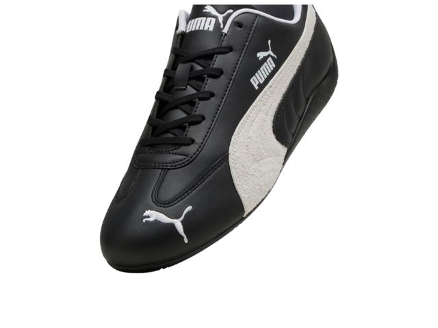 Puma Puma Speedcat Leather Sneakers Black White - view 5