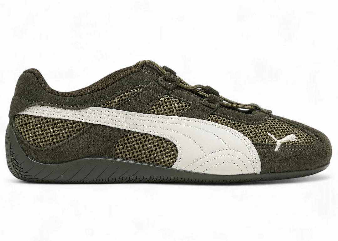 Puma Puma Speedcat Go Dark Olive Warm White (Women's)