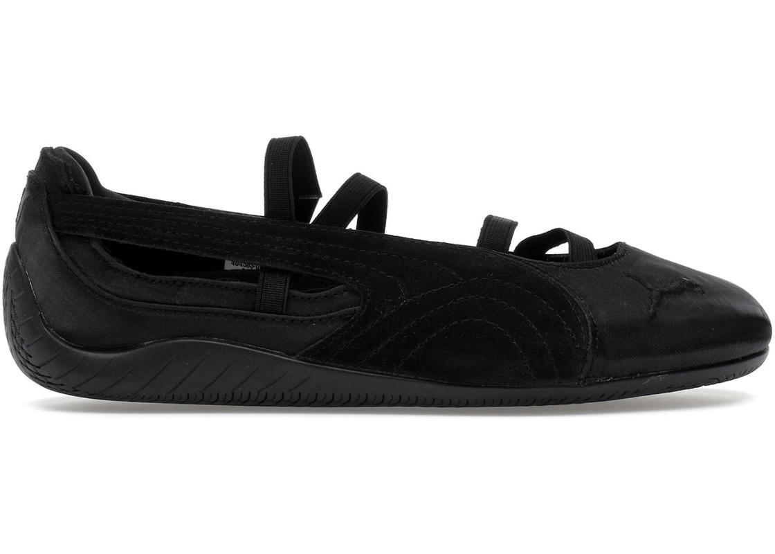 Puma Puma Speedcat Ballet Black Cool Dark Gray Satin (Women's)