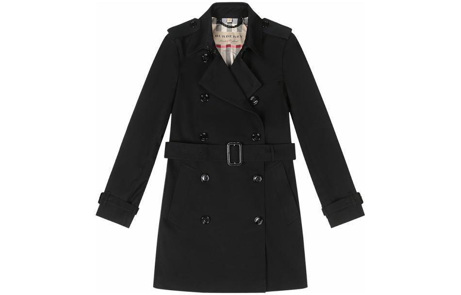 Burberry Burberry Trench Coat Women's Black