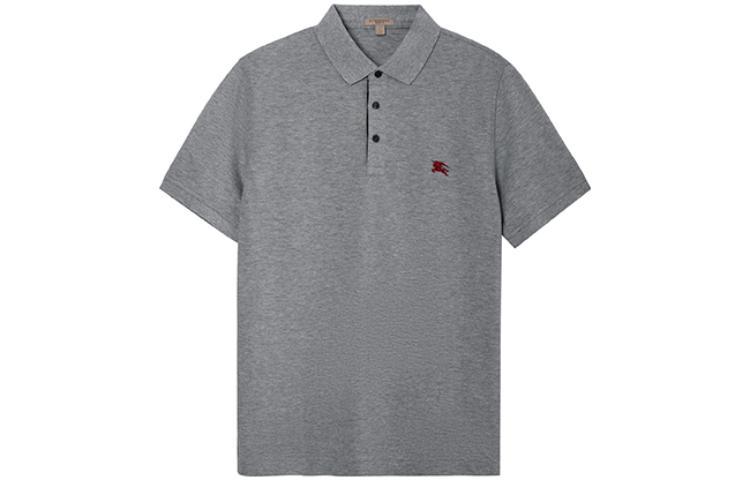 Burberry Burberry Polo Shirt Men's Light Gray