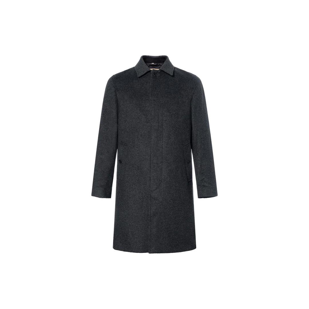 Burberry Burberry Coats Men Gray
