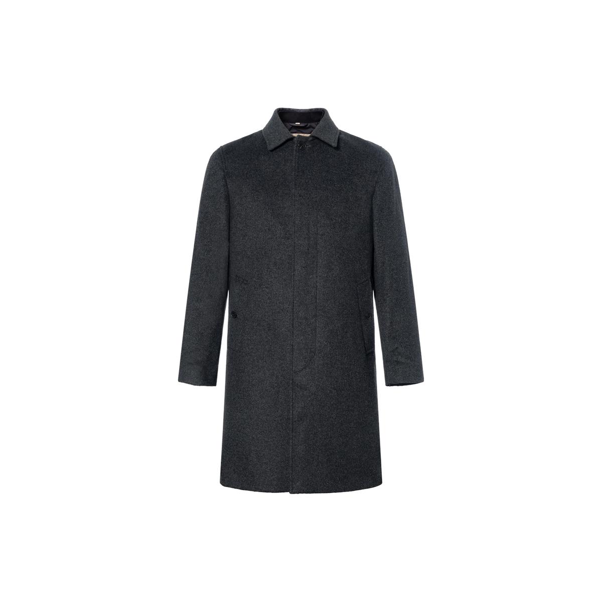 Burberry Burberry Coats Men Gray