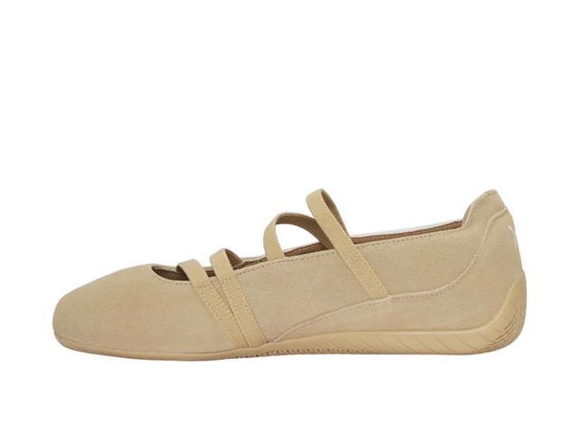 Puma Puma Speedcat Suede Cafe Ballet Flats Prairie Tan Warm White (Women's) - view 2