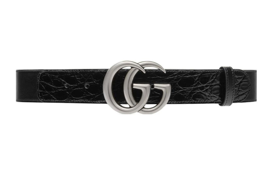 Gucci Gucci Leather Belts Men's Width 4cm
