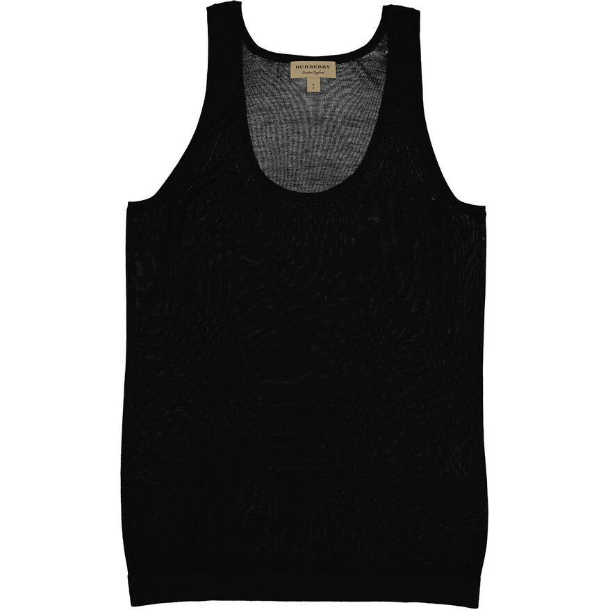 Burberry Burberry Tank Tops Women's Black