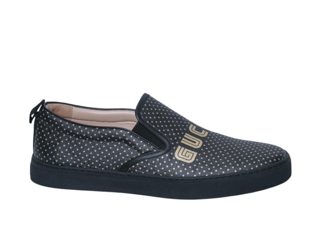 Gucci Gucci GG Supreme Slip-On Black