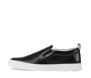 Buy Gucci Slip On 'GG Embossed Black' at Sasom – Authentic and Ready to Ship