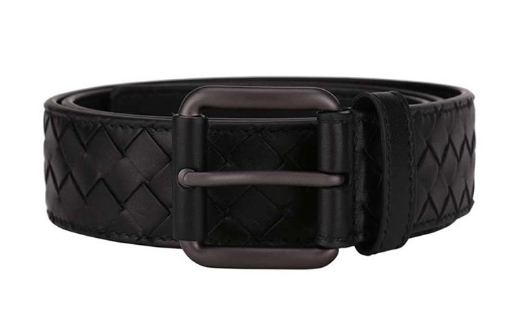 Bottega Veneta Bottega Veneta Hand Woven Soft Nappa Leather Belt