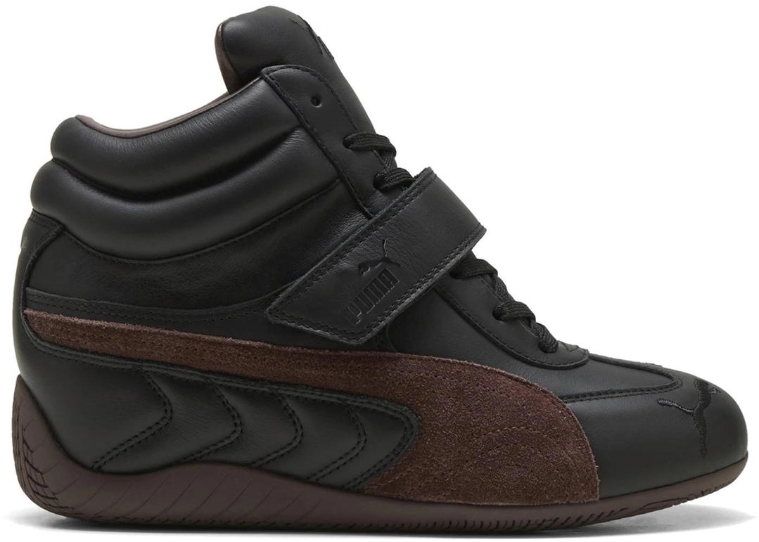Puma Puma Speedcat Wedge Black Chocolate Brown (Women's)