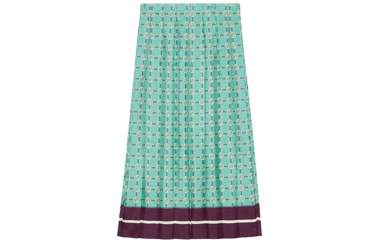 Gucci Gucci Casual Long Skirts Women's Blue