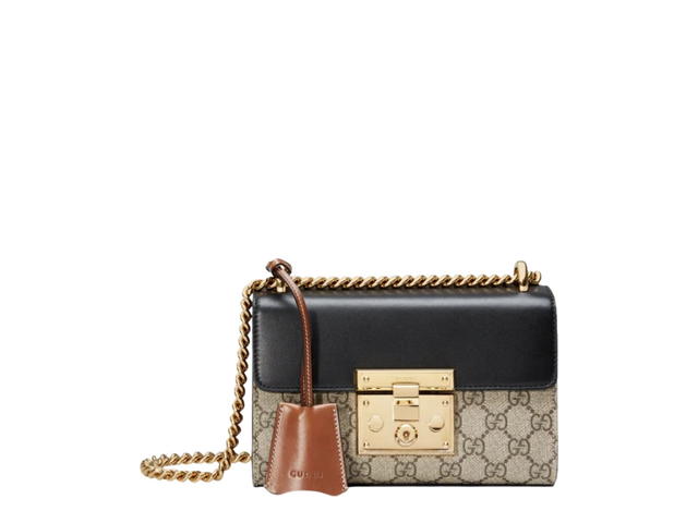 Gucci Gucci Padlock Small Shoulder Bag Beige - view 1