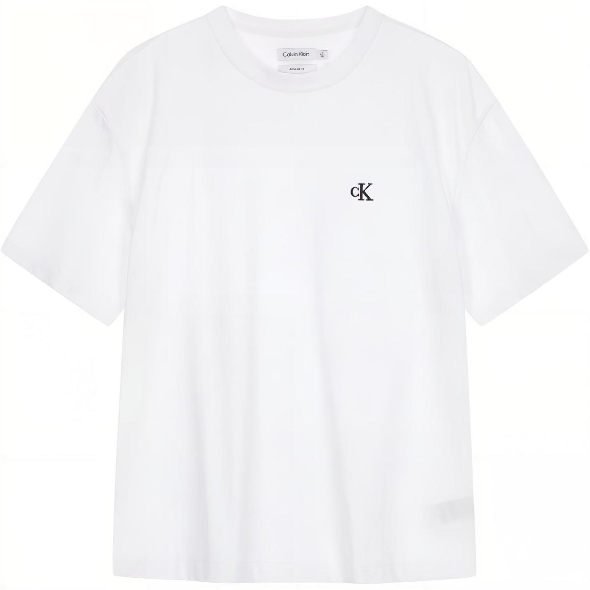 Calvin Klein Calvin Klein T Shirt Summer Men's White