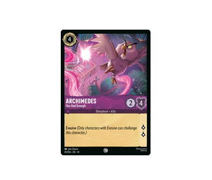 Buy Disney Lorcana Archimedes Has Had Enough C [41/204] Hyperia City (EN) at Sasom – Authentic and Ready to Ship