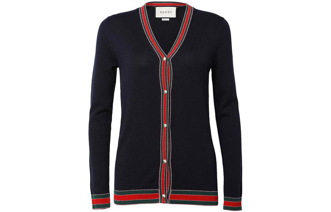 Gucci Gucci Knitwear Women's Dark Blue
