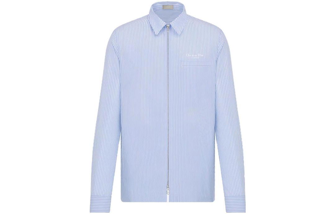 Dior Dior Shirts Men Blue