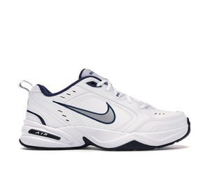 Buy Nike Air Monarch IV White Navy at Sasom – Authentic and Ready to Ship