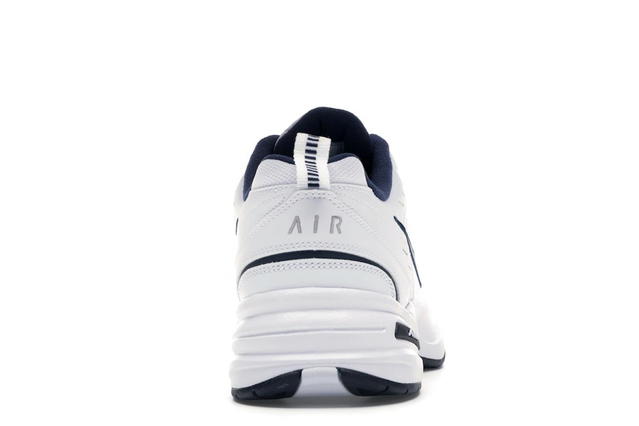 Nike Nike Air Monarch IV White Navy - view 4
