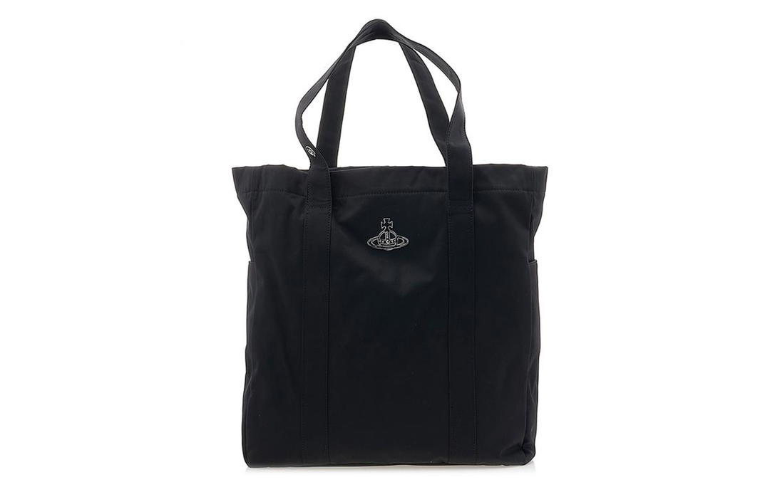 Vivienne Westwood Vivienne Westwood Recycled Nylon Tote Bag Shopping Bag Handbag Regular Women's Black