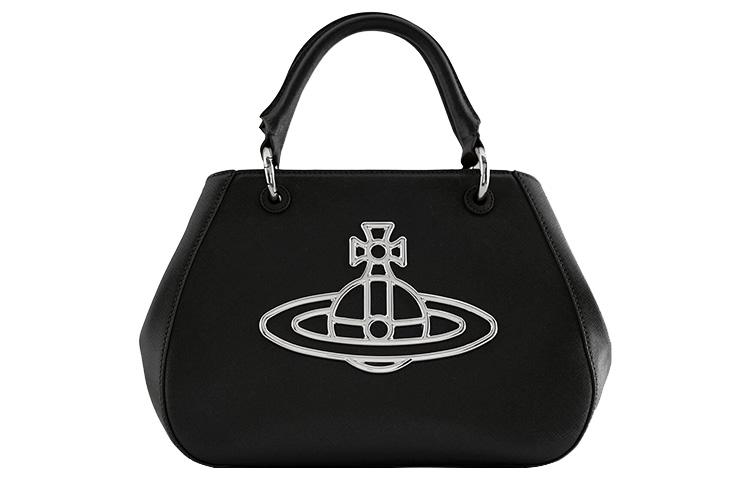 Vivienne Westwood Vivienne Westwood JUDY Calfskin Shoulder Bag Crossbody Bag Handbag Women's Black