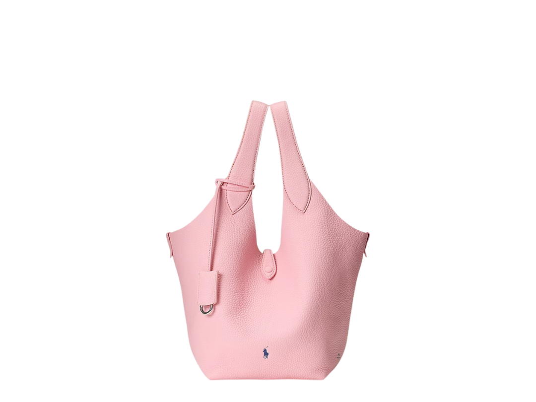 Polo Ralph Lauren Polo Ralph Lauren Polo Play Leather Tote Cotton Candy