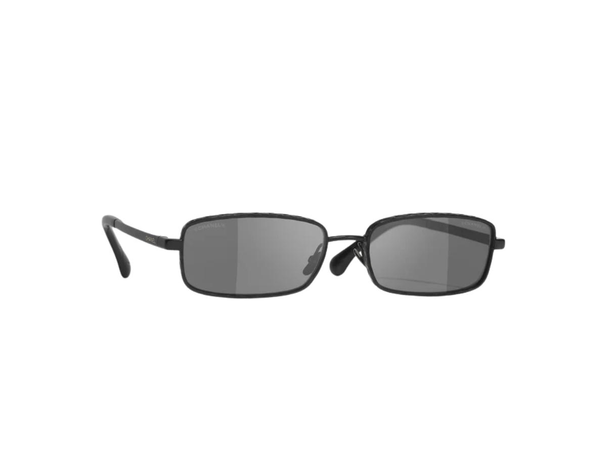 Chanel Chanel Rectangle Sunglasses Black
