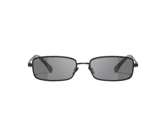 Chanel Chanel Rectangle Sunglasses Black - view 2