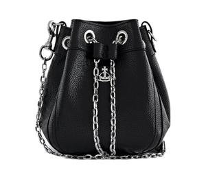Buy Vivienne Westwood PU Recyclable Polyurethane Bucket Bag Handbag Shoulder Bag Crossbody Bag Small Size Women's Black at Sasom – Authentic and Ready to Ship