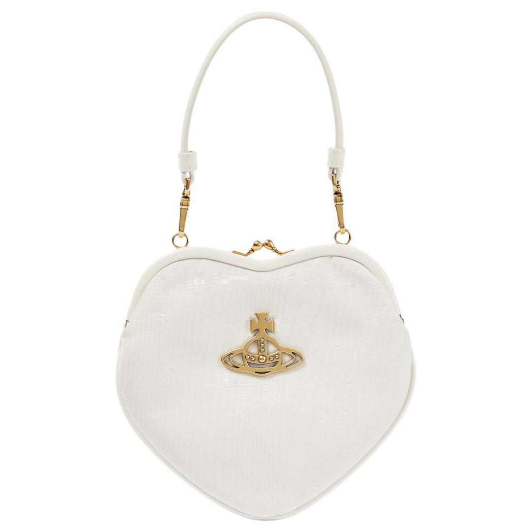 Vivienne Westwood Vivienne Westwood Fabric Crossbody Bag Shoulder Bag Mini Women's White