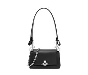 Buy Vivienne Westwood HAZEL Polyurethane Shoulder Bag Baguette Bag Crossbody Bag Handbag Small Size Women's Black at Sasom – Authentic and Ready to Ship