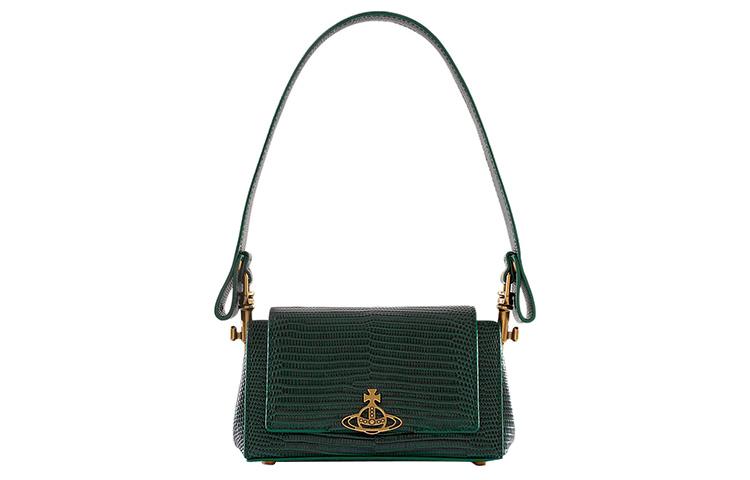 Vivienne Westwood Vivienne Westwood Calfskin Handbag Shoulder Bag Women's Green