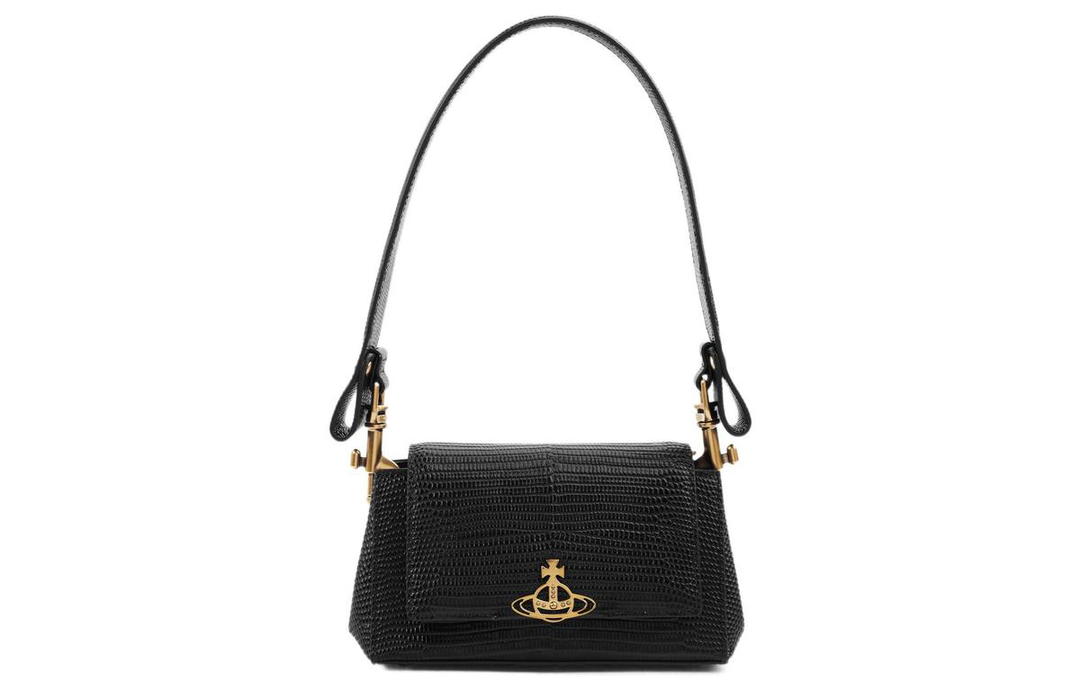 Vivienne Westwood Vivienne Westwood Calfskin Handbag Shoulder Bag Women's Black