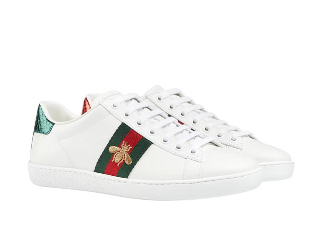 Gucci Gucci Ace sneaker with bee (Women's) - view 2