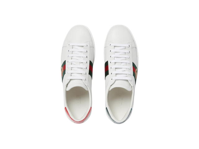 Gucci Gucci Ace sneaker with bee (Women's) - view 3