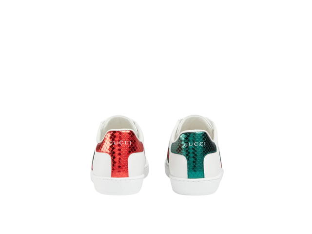 Gucci Gucci Ace sneaker with bee (Women's) - view 4