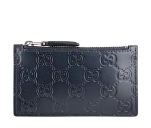 Buy Gucci Cow Leather Money Clip Wallet Card Holder Men's Blue at Sasom – Authentic and Ready to Ship