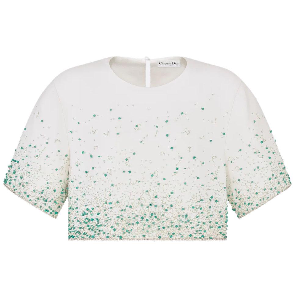 Dior Dior DIORIVIERA FW24 Crop Tops Women's White