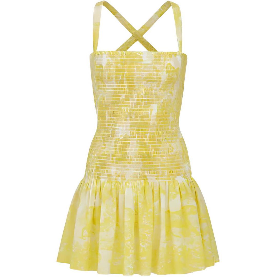 Dior Dior Slip Dresses Women's Yellow