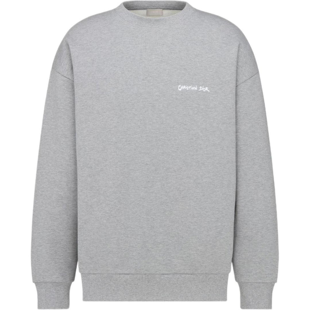 Dior Dior Sweatshirts Men Gray