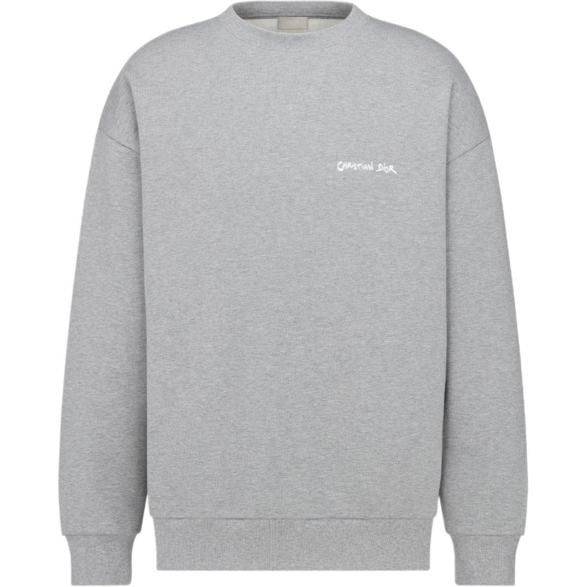 Dior Dior Sweatshirts Men Gray