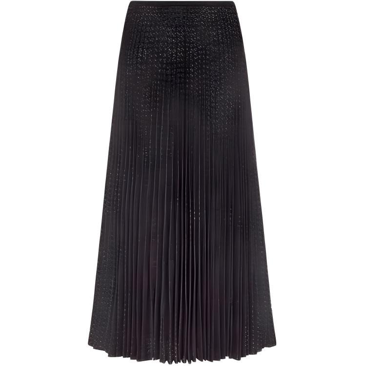 Dior Dior FW24 Casual Long Skirts Women's Black