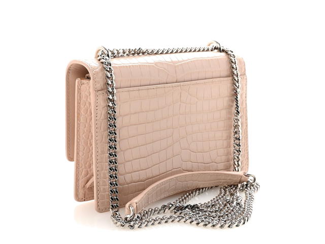 Saint Laurent Saint Laurent Sunset Chain Wallet Marble Pink - view 2