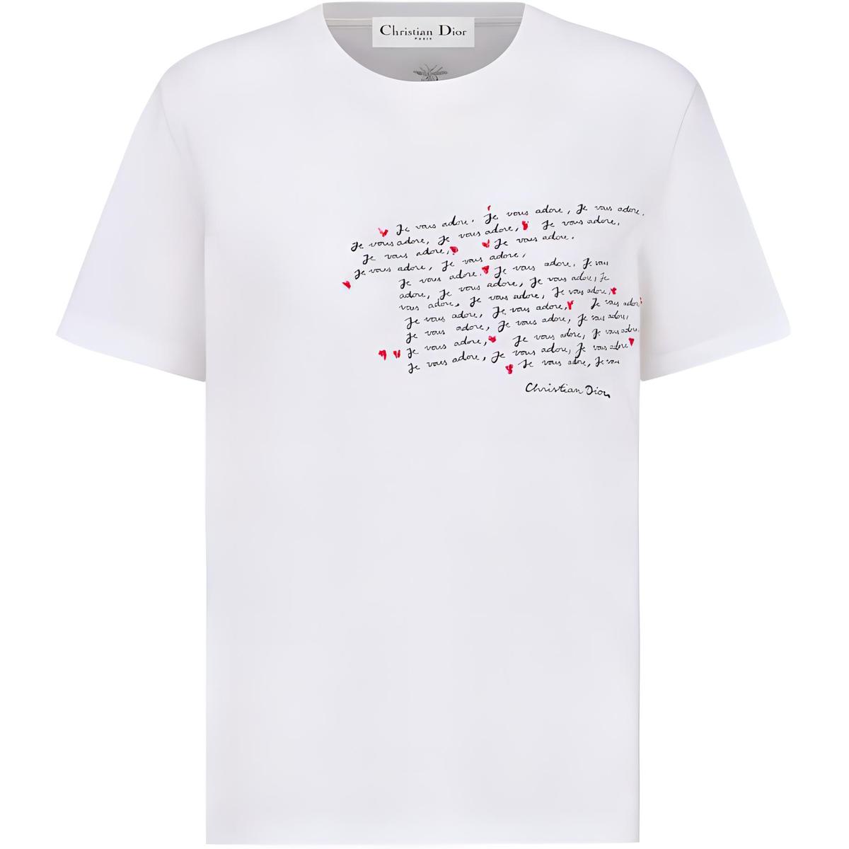 Dior Dior T-Shirts Men White